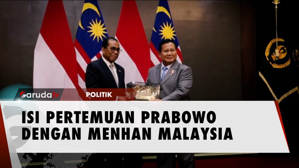 Prabowo Terima Kunjungan Menhan Malaysia Ini Yang Dibahas GARUDA TV