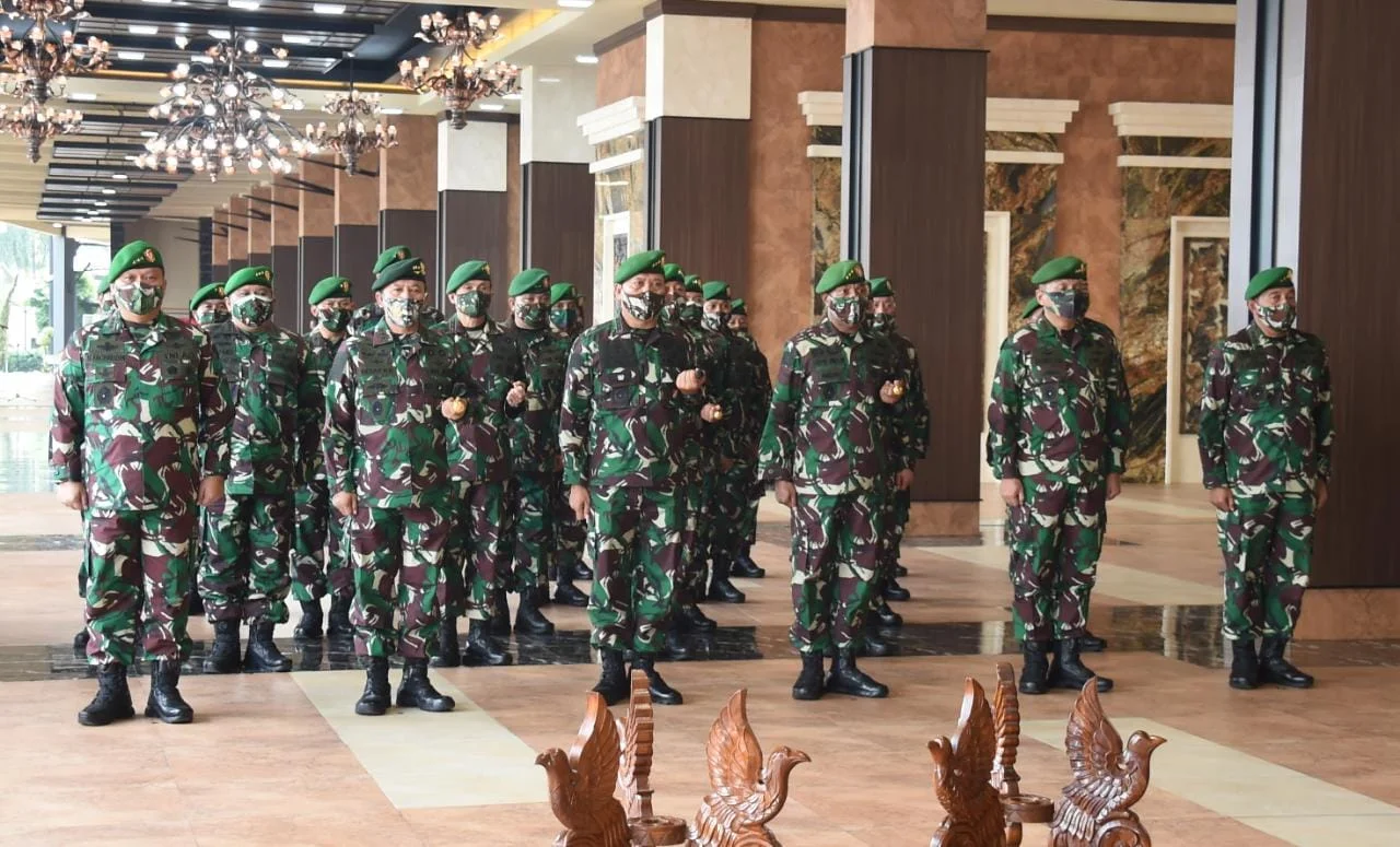 Jenderal Andika Perkasa Pimpin Sertijab Pangdam XVI/Pattimura dan Kapushubad 1 Jenderal Andika Perkasa Pimpin Sertijab Pangdam XVI/Pattimura dan Kapushubad