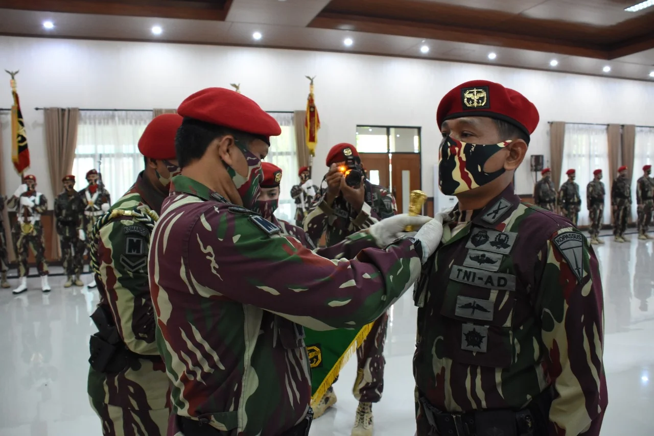 Letkol Inf Wimoko Resmi Jabat Wakil Komandan Sat-81 Kopassus 1 Letkol Inf Wimoko Jabat Wakil Komandan Sat-81 Kopassus