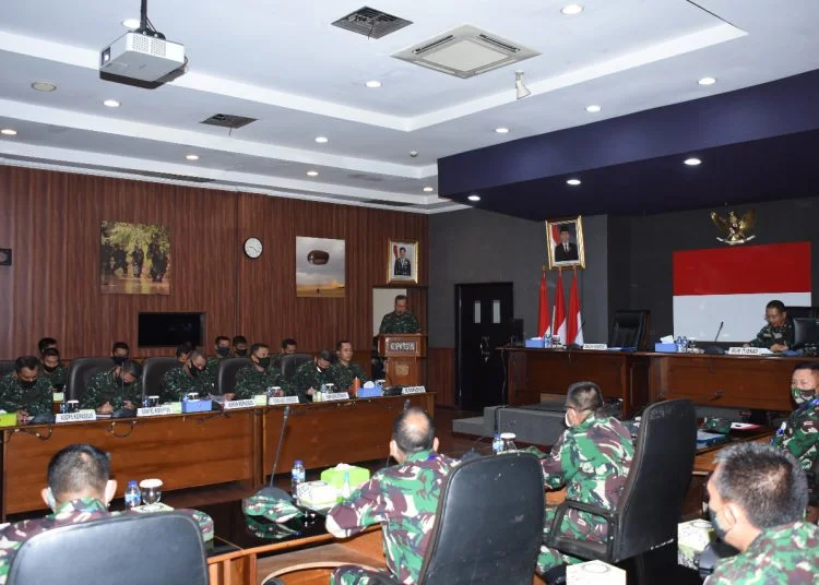 Inspektorat Jenderal Angkatan Darat Lakukan Kunjungan Kerja ke Makopassus 2 Inspektorat jenderal angkatan darat lakukan kunjungan kerja makopassus di Cijantung (net)