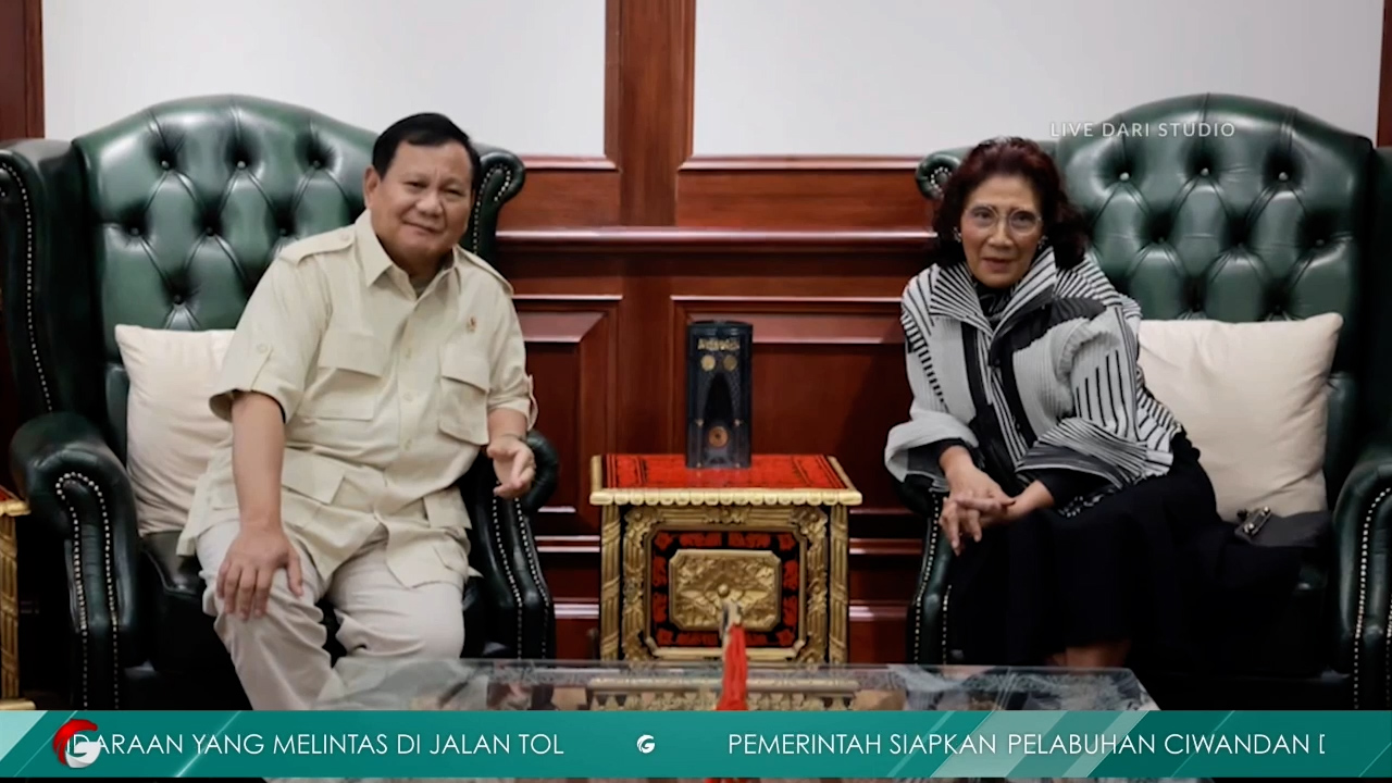 Mengungkap Isi Pertemuan Prabowo Subianto dan Susi Pudjiastuti