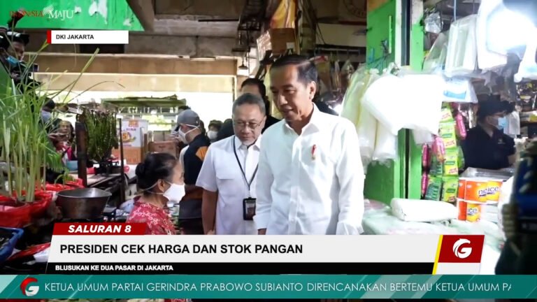 Tepati Janji, Akhirnya Jokowi Bawa Zulhas Blusukan di Pasar Rawamangun