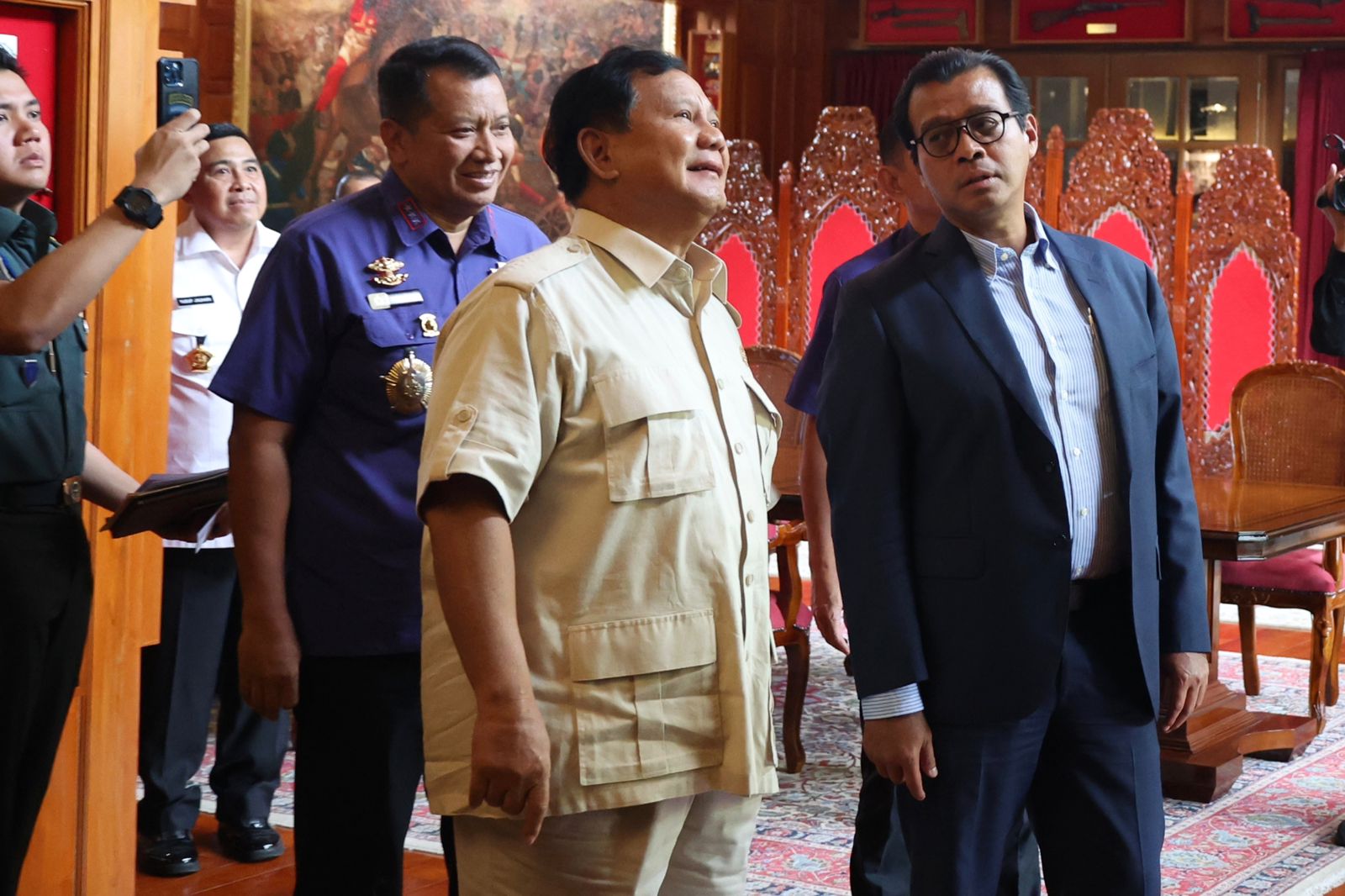 Sederet Isu yang Dibahas Gubernur Lemhannas Saat Bertemu Menhan Prabowo