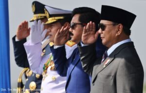 Di HUT TNI-AU ke-77, Prabowo Tegaskan Komitmen Untuk Beri Alutsista Terbaik