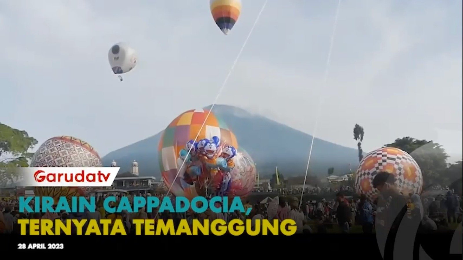 Bukan di Luar Negeri, Festival Balon Udara Ini Ada di Wonososbo Temanggung