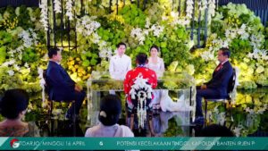 Prabowo Jadi Saksi Pernikahan Atlet Kevin Sanjaya dan Valencia Tanoesoedibjo