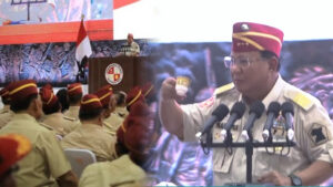 Momen Prabowo 'Kena Iseng' saat Berpidato di Reuni Akbar PPIR