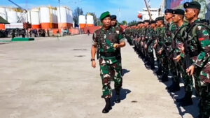 399 Prajurit Yonif Raider Khusus 113 Jaya Sakti Kembali Pulang ke Aceh