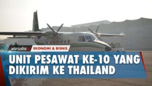 Ekspor Perdana PT Dirgantara Indonesia di 2023, 1 Pesawat NC212i Dikirim ke Thailand