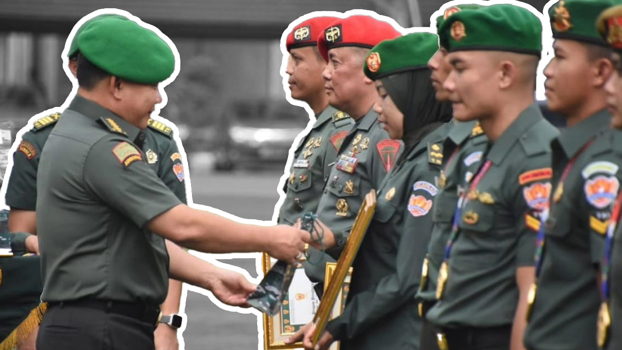 16 Prajuritnya Raih 21 Medali di SEA Games Kamboja, TNI AD Ganjar Penghargaan!