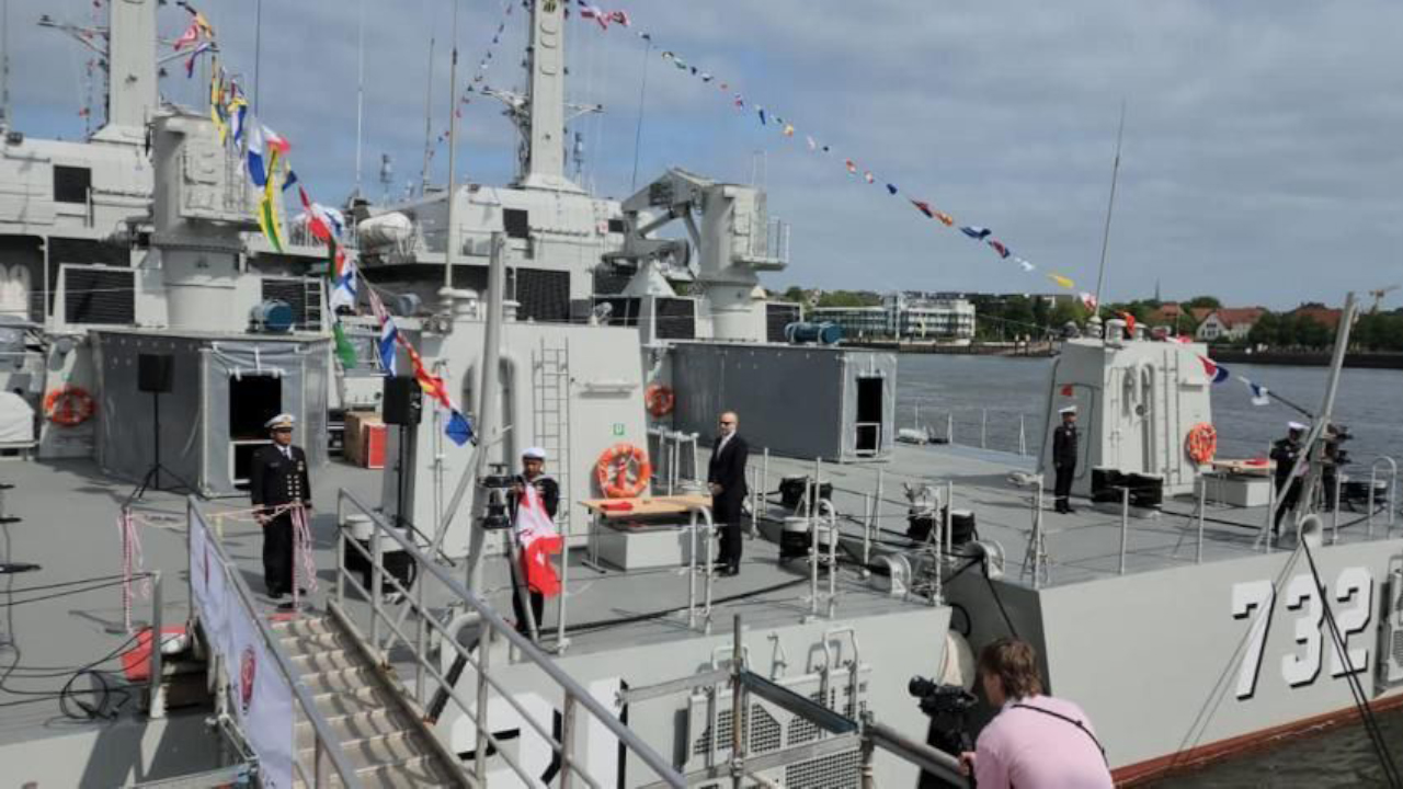 Makin Canggih! TNI AL Terima 2 Kapal Perang Penyapu Ranjau Buatan Jerman