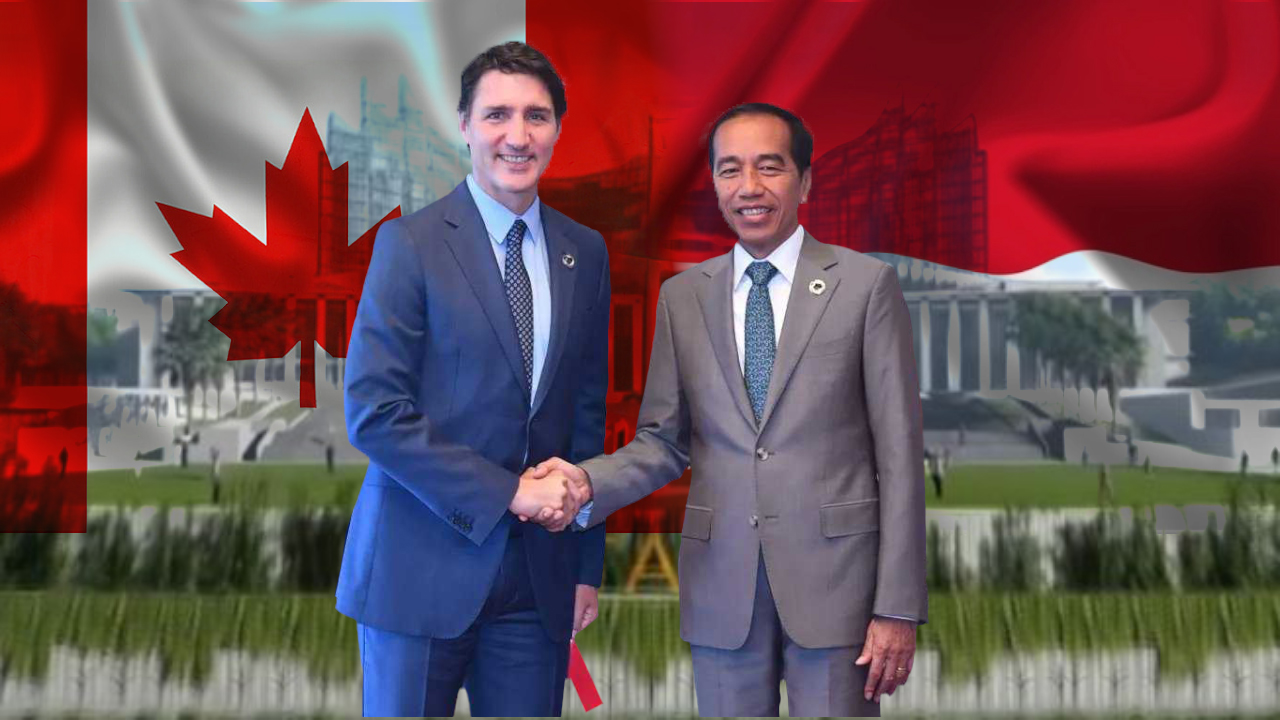 Bertemu di KTT G7, Presiden Jokowi dan PM Justin Bahas Dukungan Dana 20M USD