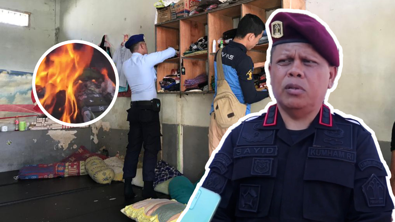 Napi dan Petugas Lapas Aceh Dites Urin, HP dan Pisau Ditemukan Dalam Penggeledahan