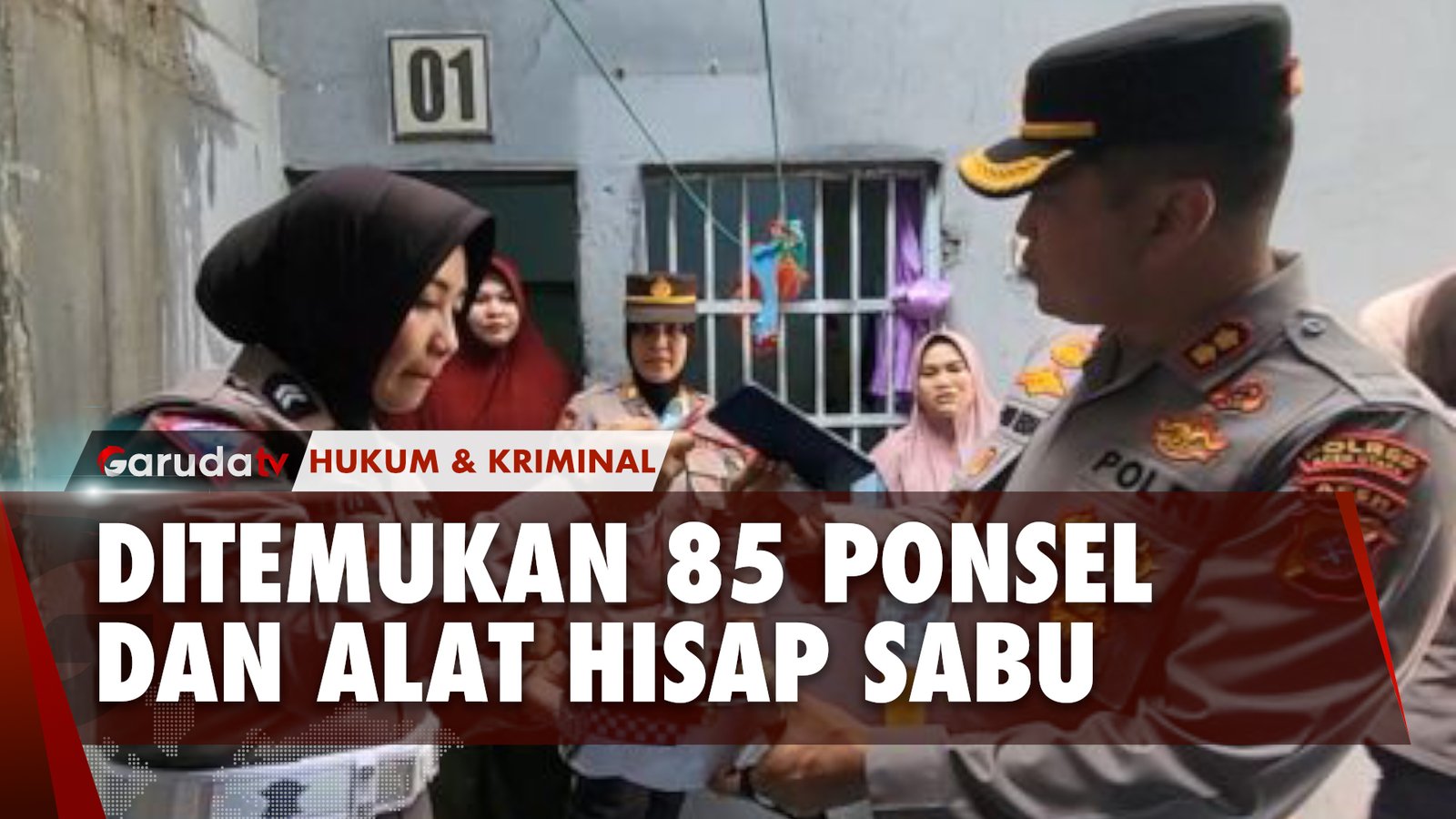 Polisi Razia Lapas Lhoksukon Untuk Cegah Pengendalian Narkoba dari Dalam Penjara