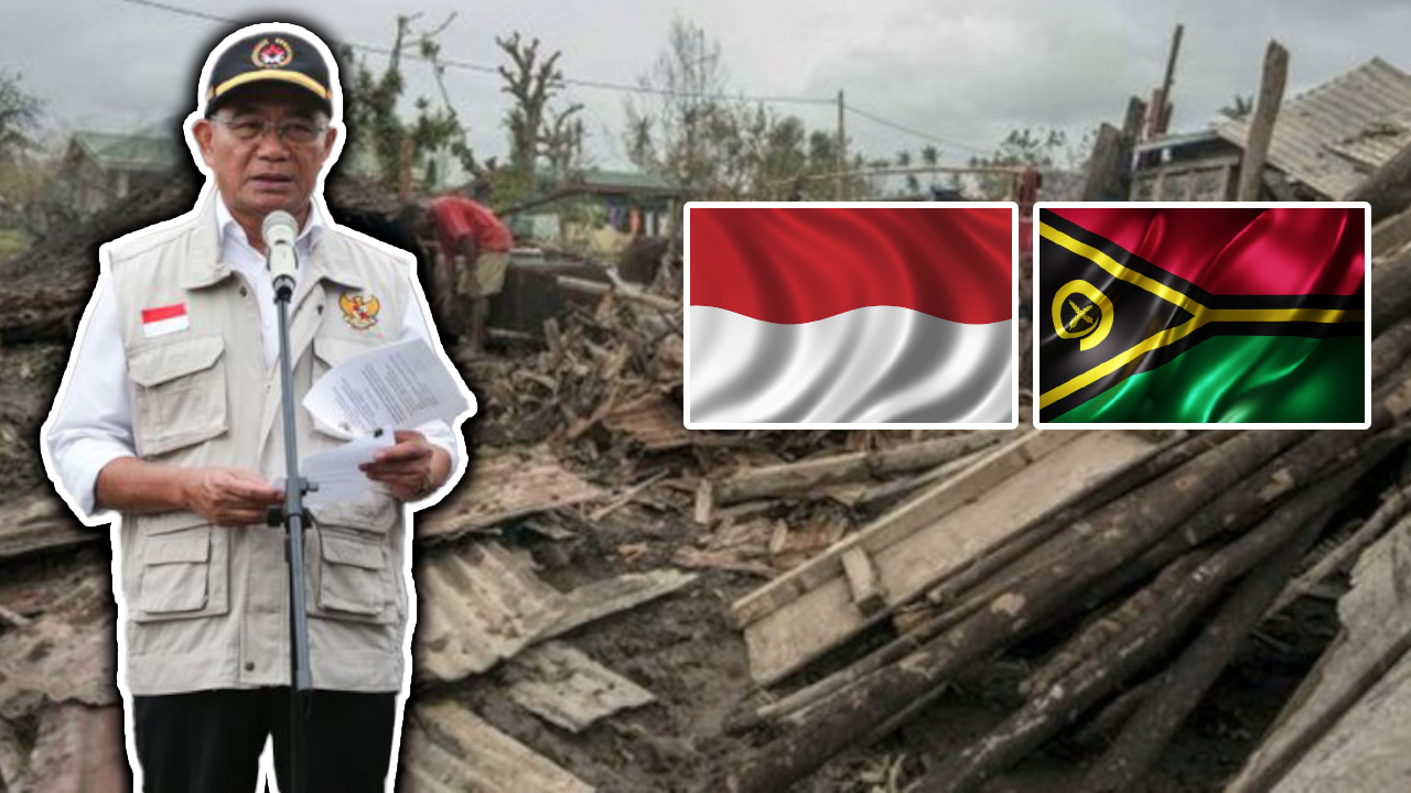 Vanuatu Dihantam Gempa dan Badai, Indonesia Kirim Bantuan Kemanusiaan