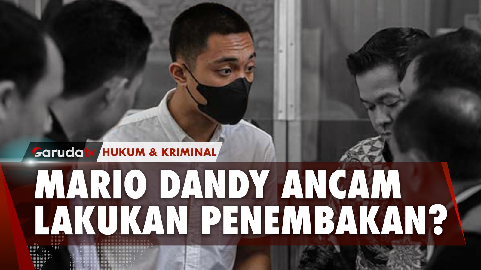 Disaksikan Ayah David dan Banser, Mario Dandy Jalani Sidang Perdana