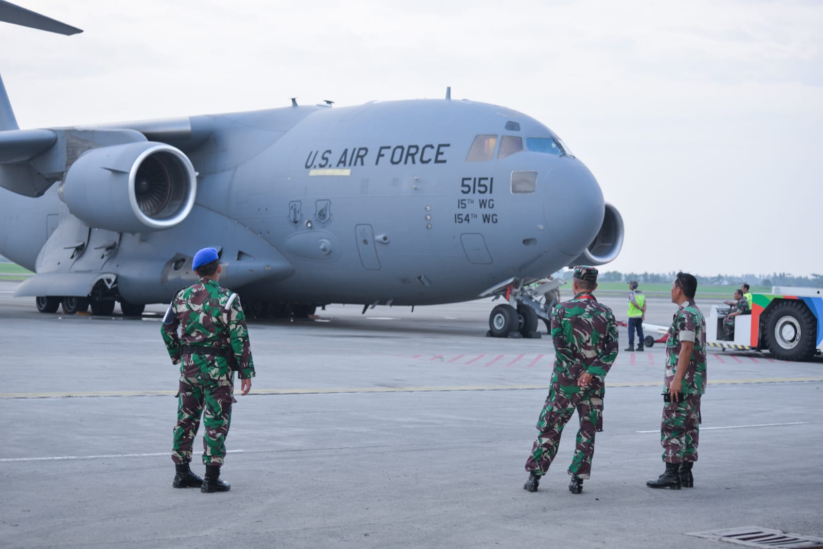 TNI AU dan USAF PACAF Gelar Latihan Bersama Bomber Landing 2023 di Indonesia