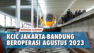 Progres Total Kereta Cepat Jakarta-Bandung Sudah Lebih Dari 90