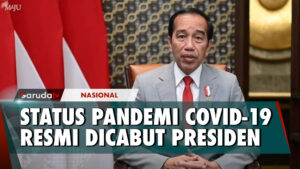 Tepat di Hari Ulang Tahun ke 62, Presiden Jokowi Cabut Status Pandemi