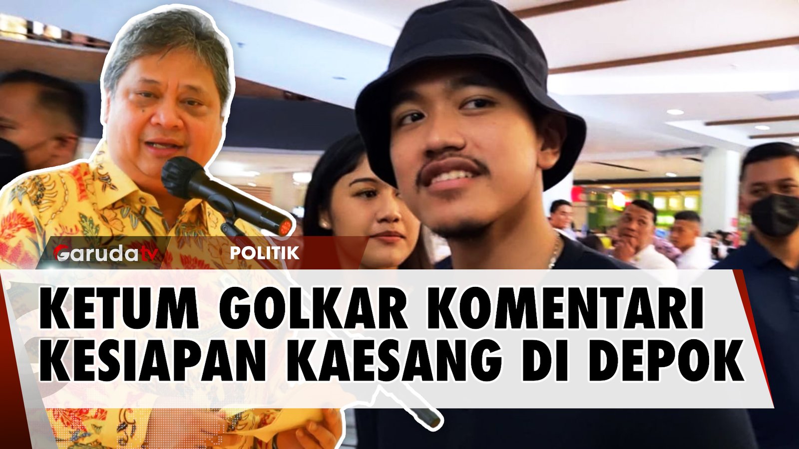 Komentar Ketum Golkar Airlangga Hartanto Atas Kaesang Menuju Depok 1