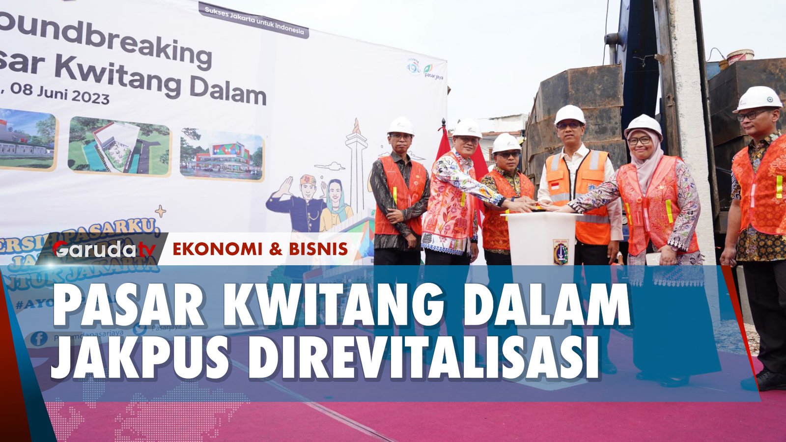 Pemprov DKI Kucurkan 15 M Untuk Benahi Pasar Kwitang Dalam, Jakpus
