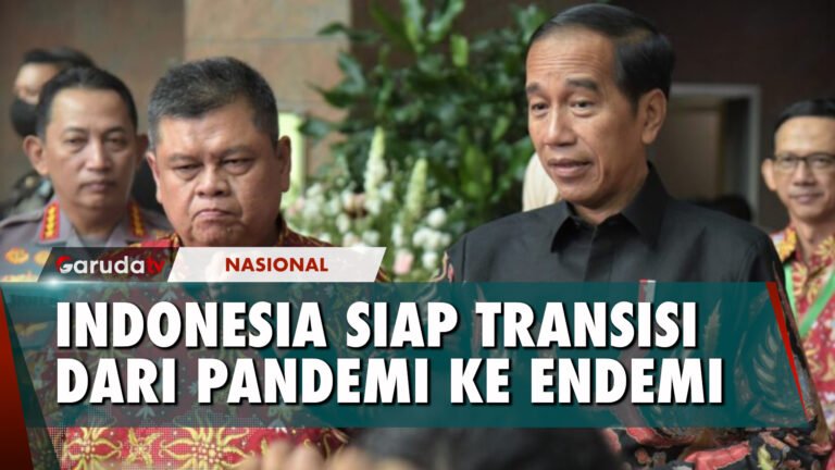 Presiden Jokowi: Indonesia Bersiap Memasuki Masa Transisi Pandemi Menuju Endemi