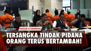 Sapu Bersih Tindak Pidana Orang, Polri Sudah Tangkap 542 Tersangka