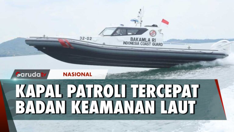 BAKAMLA Luncurkan Kapal Patroli HSC 32-04 Berkecapatan 65-70 Knot Per Jam