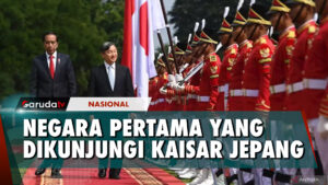 Presiden Jokowi Terima Kunjungan Perdana Kaisar Jepang Naruhito