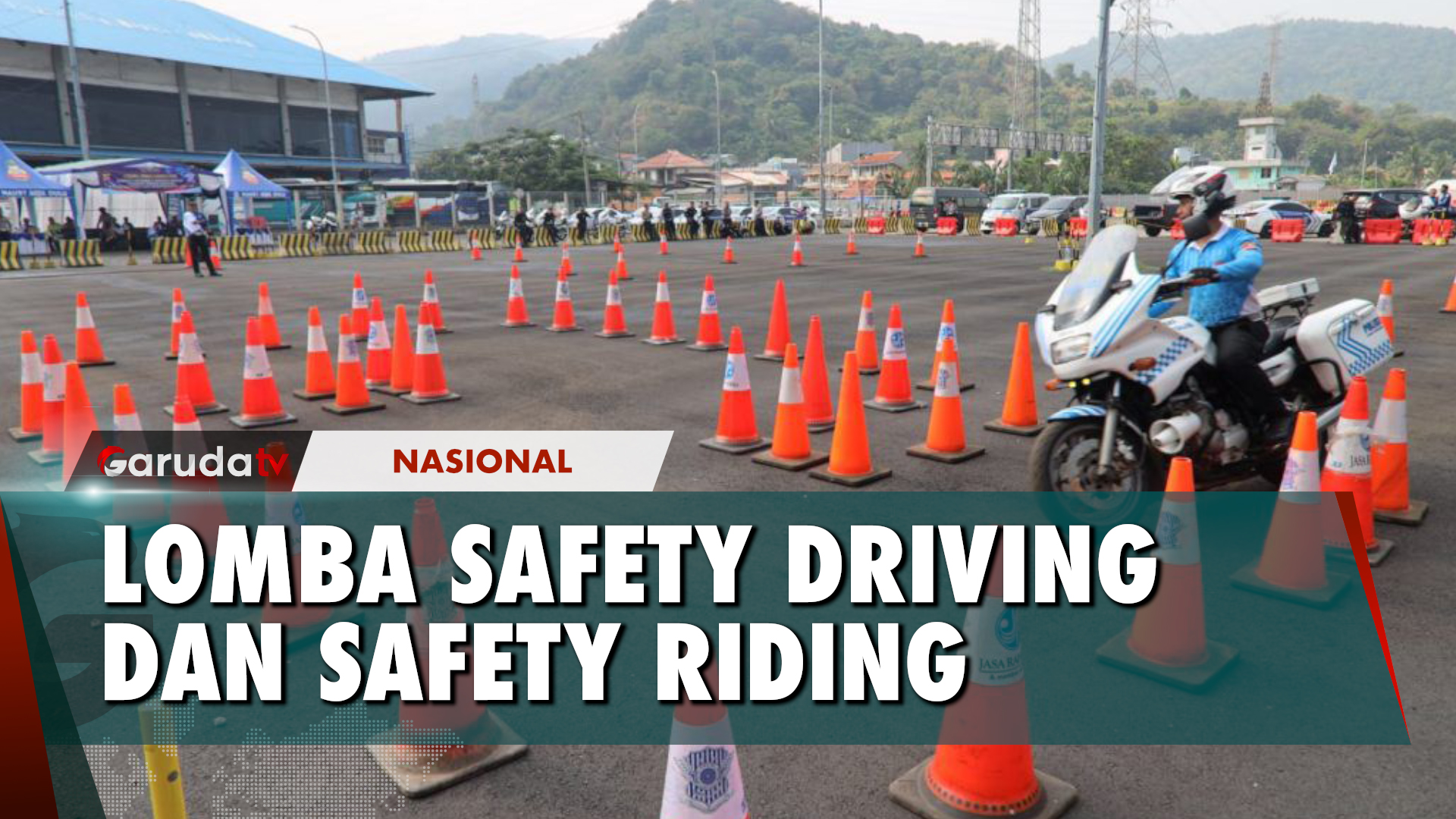 Sambut Hari Bhayangkara ke 77, Korlantas Polri Gelar Lomba Safety Driving & Riding