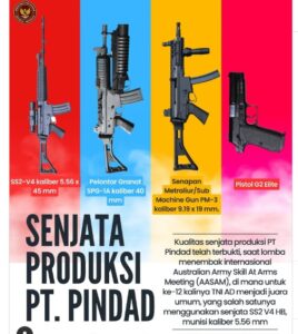 Prabowo Subianto Bangga Produk Industri Pertahanan Dalam Negeri Bisa Diperhitungkan Pasar Global