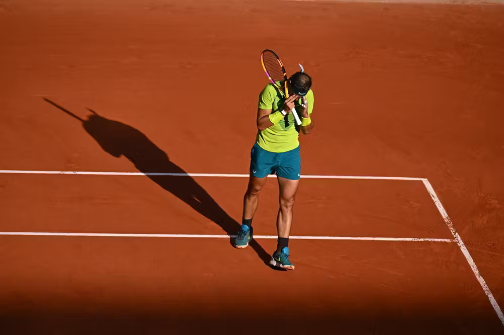 Rafael Nadal sekarang peringkat 136 dunia (dok.Corinne Dubreuil/FFT)