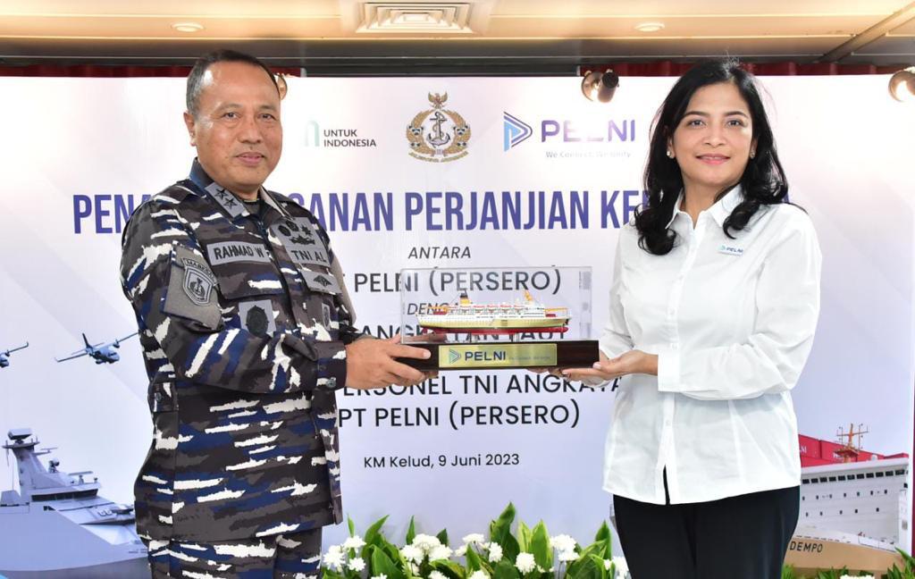 TNI AL dan PT Pelni Sepakat untuk Pasti Keamanan Rute Pelayaran