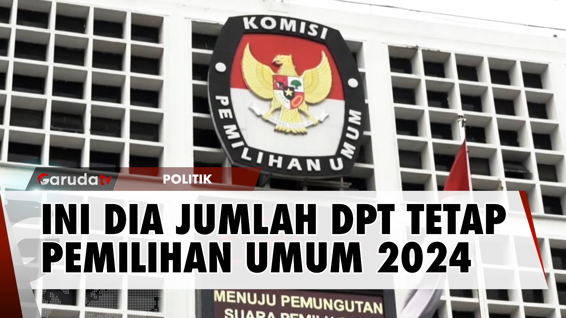 Final KPU Tetapkan DPT Tetap Pemilu 2024 Sebanyak 204.807.222 Pemilih