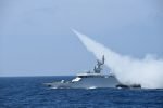 TNI AL Berhasil Tembakan Empat Rudal di Operasi Laut Gabungan TNI
