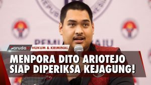 Waduh Baru Juga Menjabat, Menpora Dito Ariotejo Akan Diperiksa Kejagung