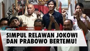 Relawan Prabowo 08 Sambangi Relawan Bara JP, Sepakat di 2024