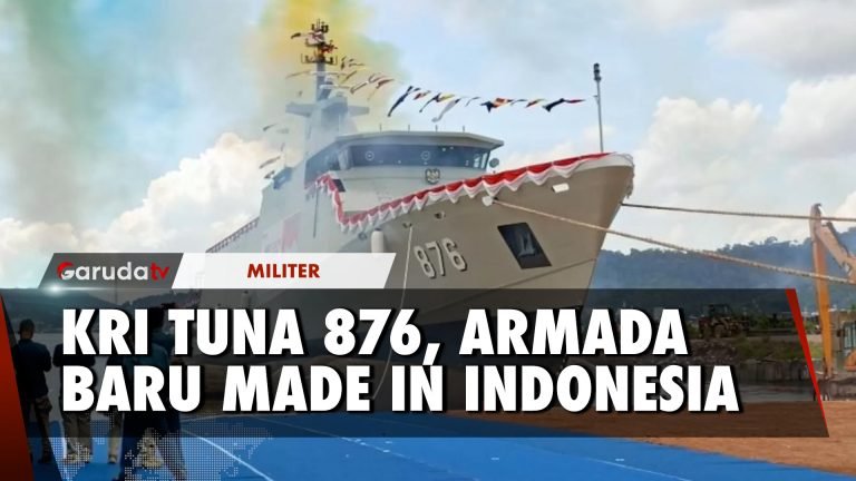 TNI AL Tambah Lagi Armada Baru, KRI Tuna 876 Diluncurkan!