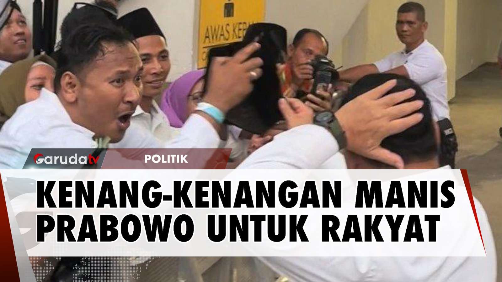 Relawan Cak Imin Ini Merasa Bangga Dapoat Peci dari Prabowo