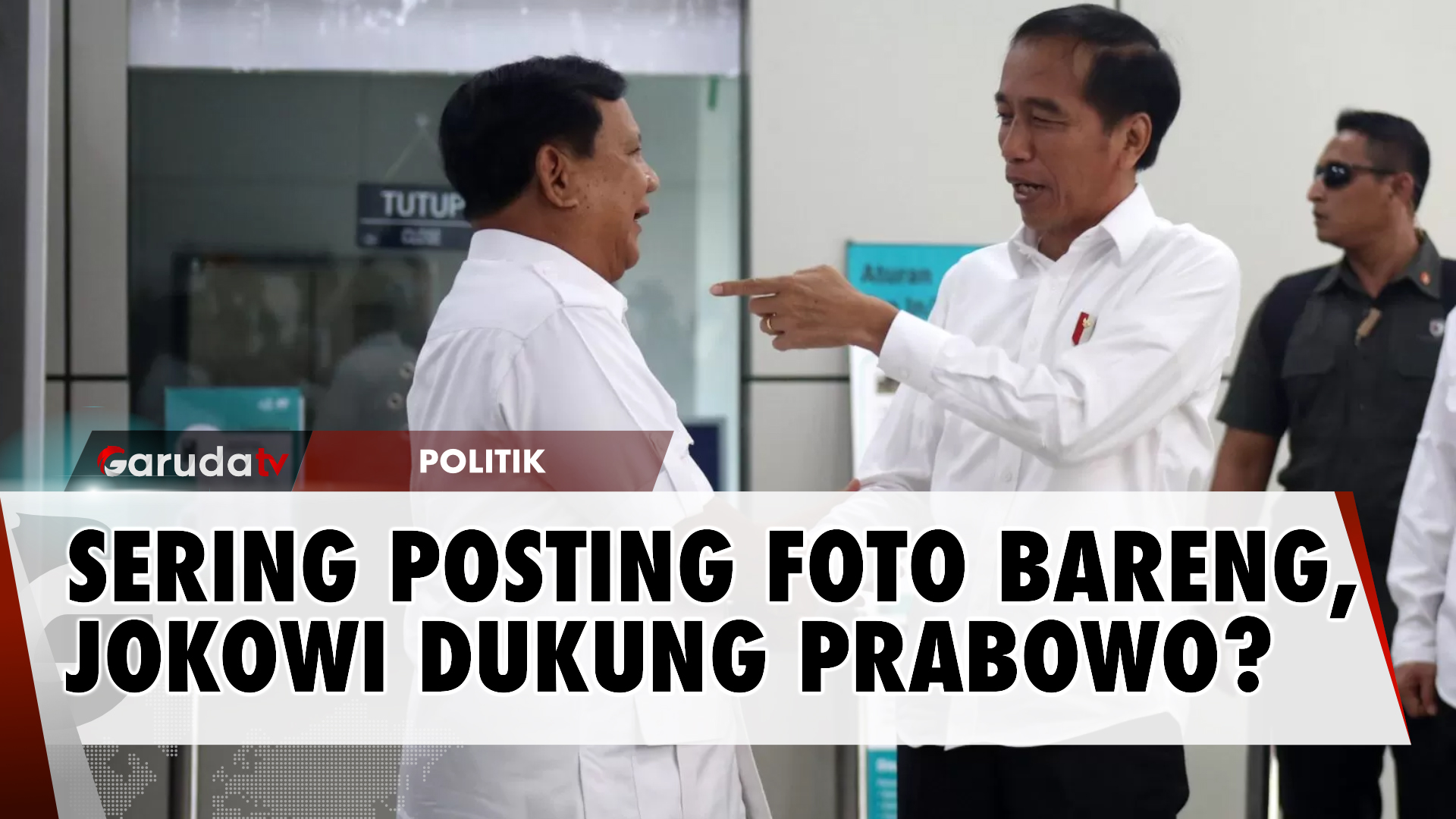 Kerap Posting Foto Bersama, Presiden Jokowi Ingin Prabowo Jadi Penerus?