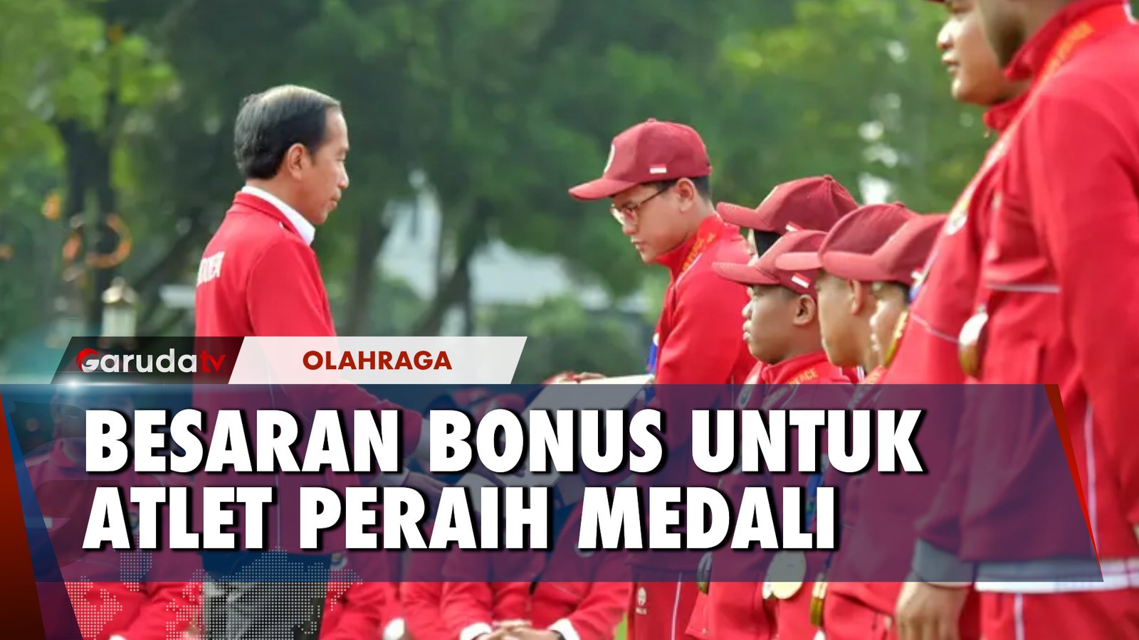 Presiden Jokowi Serahkan Bonus 320,5 Milyar Untuk Atlet ASEAN Para Games 2023