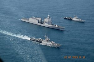 TNI AL Angkatan Laut Italia Laksanakan Latihan Bersama di Laut Jawa