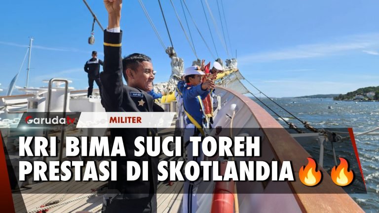 Mantap! Kapal KRI Bima Suci Menang 'Kapal Terbaik' di Skotlandia