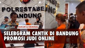 Gegara Promosikan Judi Online, Selebgram di Bandung Dibungkus Polisi