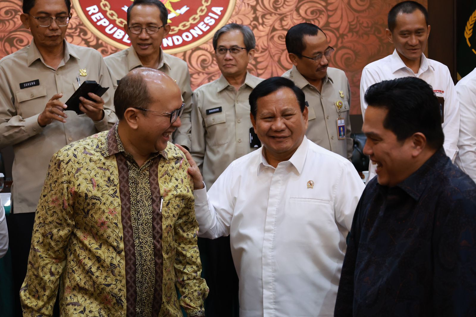 Menhan Prabowo Ajak Mahasiswa Bangun Bangsa Indonesia