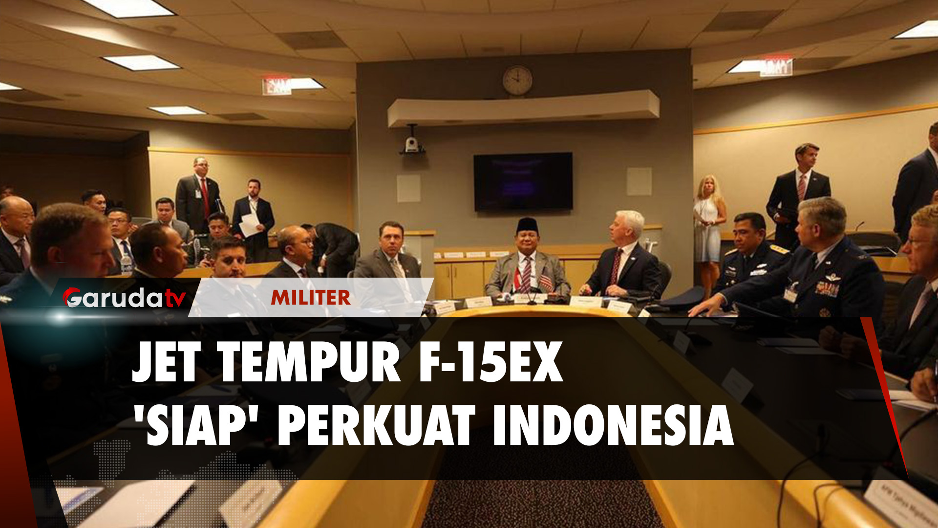 Deal! Prabowo Resmi Beli Jet Tempur F-15EX dari AS
