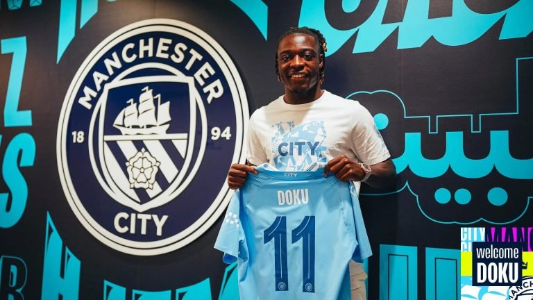 Manchester City Resmi Rekrut Jeremy Doku dengan Harga 55,4 Juta Euro