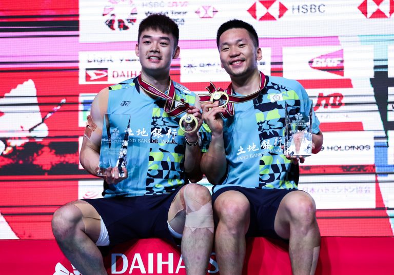 Lee Yang dan Wang Chi-Lin Juara Ganda Putra Japan Open 2023