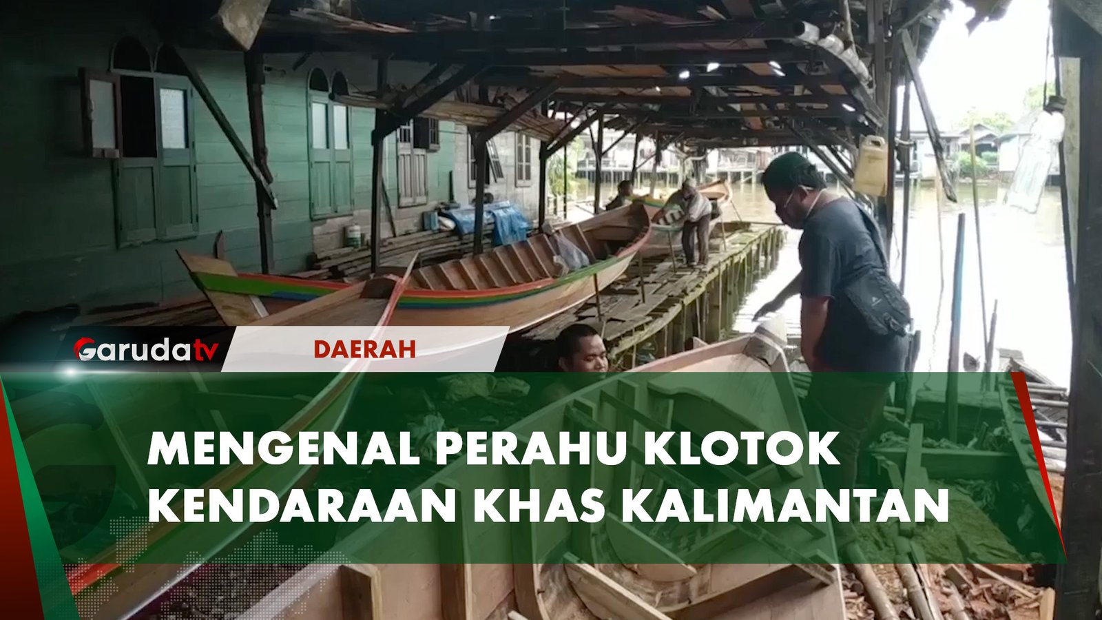 Kendaraan Tradisional Ini Masih Jadi Primadona di Kalimantan