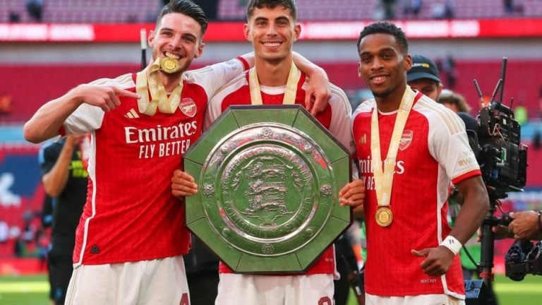 Arsenal Menangkan Community Shield setelah Kalahkan Manchester City